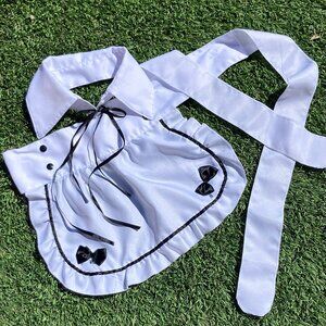 "French Maid" costume/cosplay apron & collar, Lolita-style